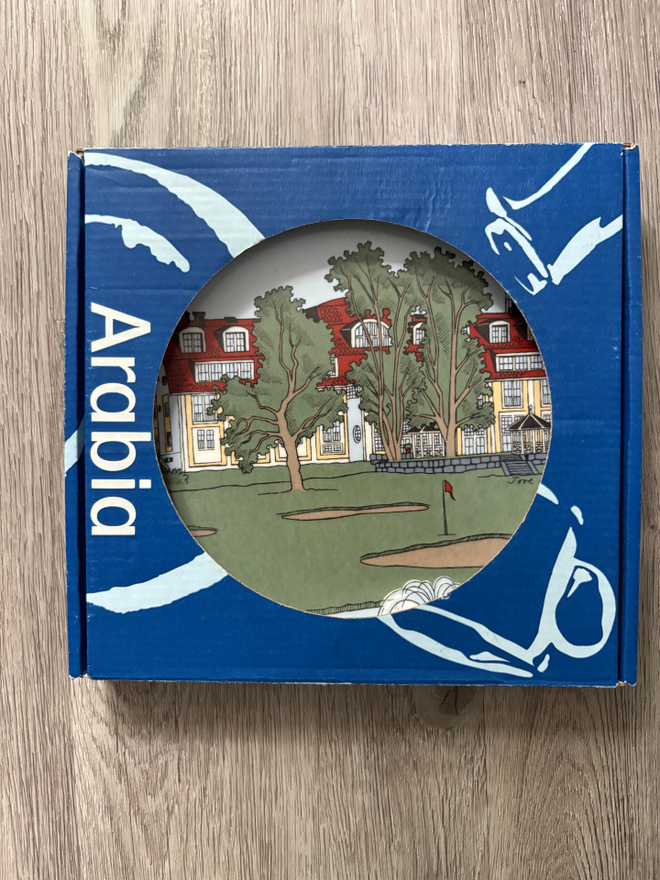 Arabia seinälautanen Golfkartano Störsvikissä