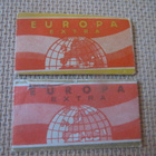 Kaksi Vintage Europa partakoneenterää - pikkukuva 1