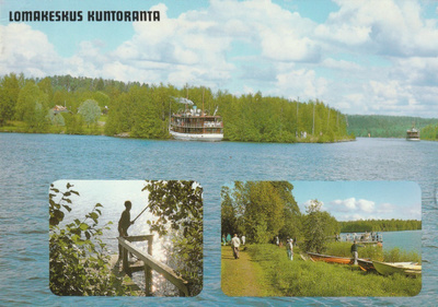LAIVAKORTTI - HÖYRYLAIVOJA KOMMINSELÄLLÄ