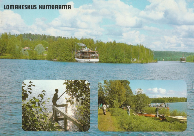 LAIVAKORTTI - HÖYRYLAIVOJA KOMMINSELÄLLÄ