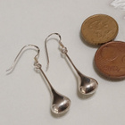 Hopea Teardrop Ball Dangle Drop korvakorut 925 - pikkukuva 5