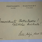 vanha piirros vanhan naisen sivukuva, sign ? kulk. - pikkukuva 2