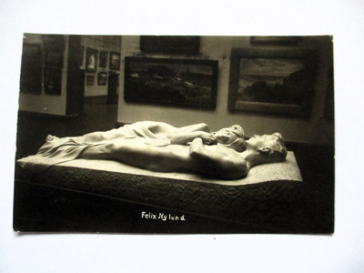 Helsinki Felix Nylundin patsas - 1932 Tallinnaan