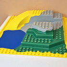 Lego Duplo 2668 Eläintarha pohjalevy - pikkukuva 1
