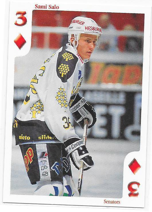 1999-00 CardSet Aces High #D3 Sami Salo TPS