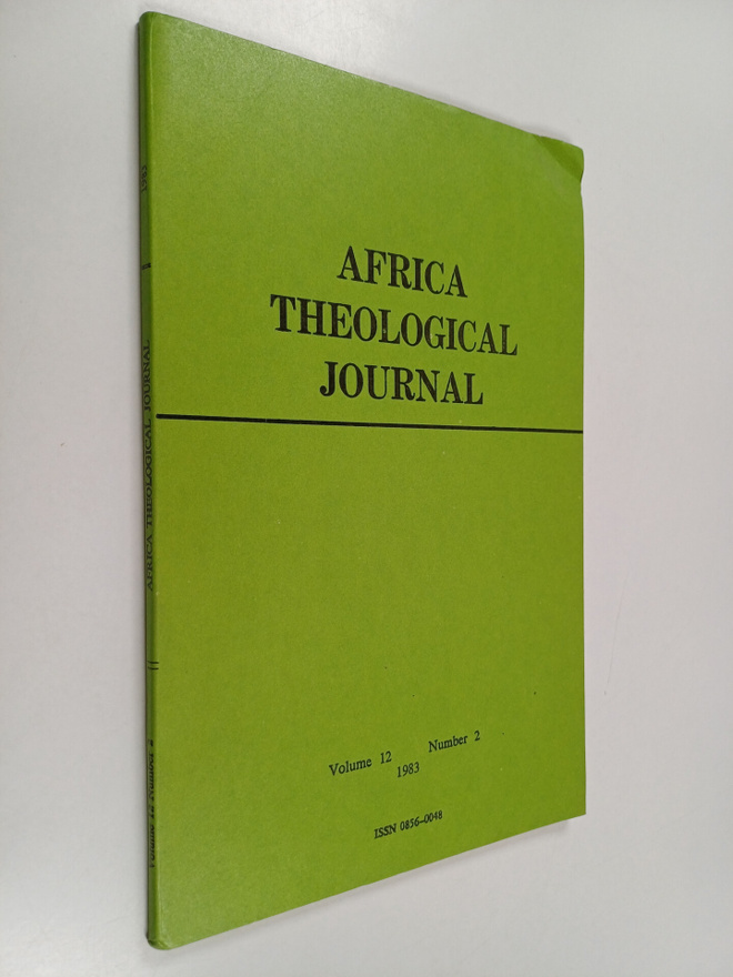 Africa theological journal Vol. 12 Nr. 2 / 1983