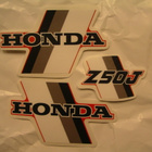 honda monkey 1987-88 tarrasarja punaisen - pikkukuva 1