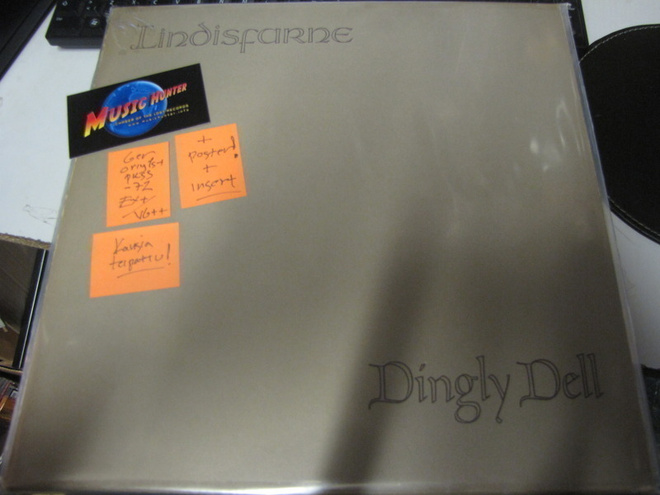 LINDISFARNE-DINGLY DELL LP 1.PAINOS SAKSA '72 EX+/VG++