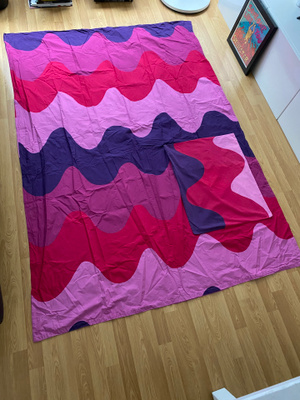 Marimekko Lokki pussilakana 150 x 210 cm & Tyynypäällinen.