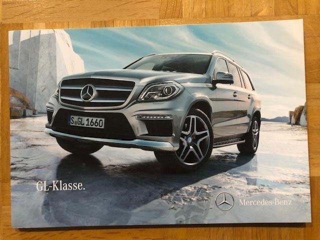 Esite Mercedes GL-sarja X166 2012 / 2013 sis. myös GL 63 AMG