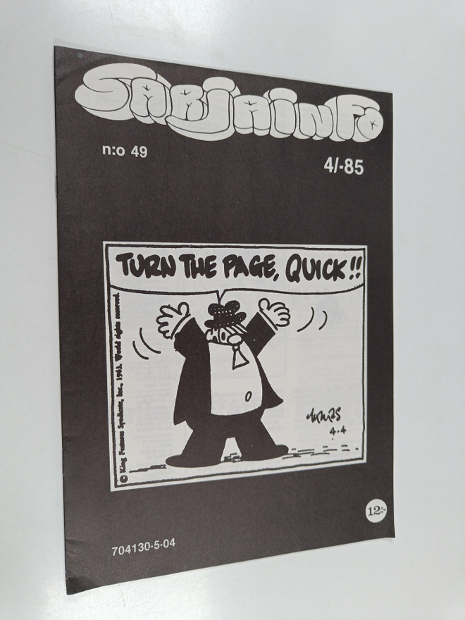 Sarjainfo 4/1985