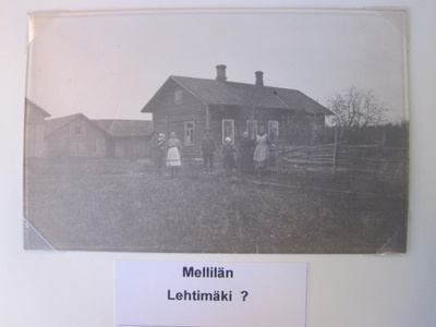 VANHA Postikortti Lieto Mellilä 1920-l