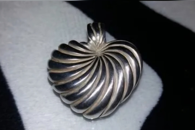 Desing Hopea sydän riipus 925 ALL