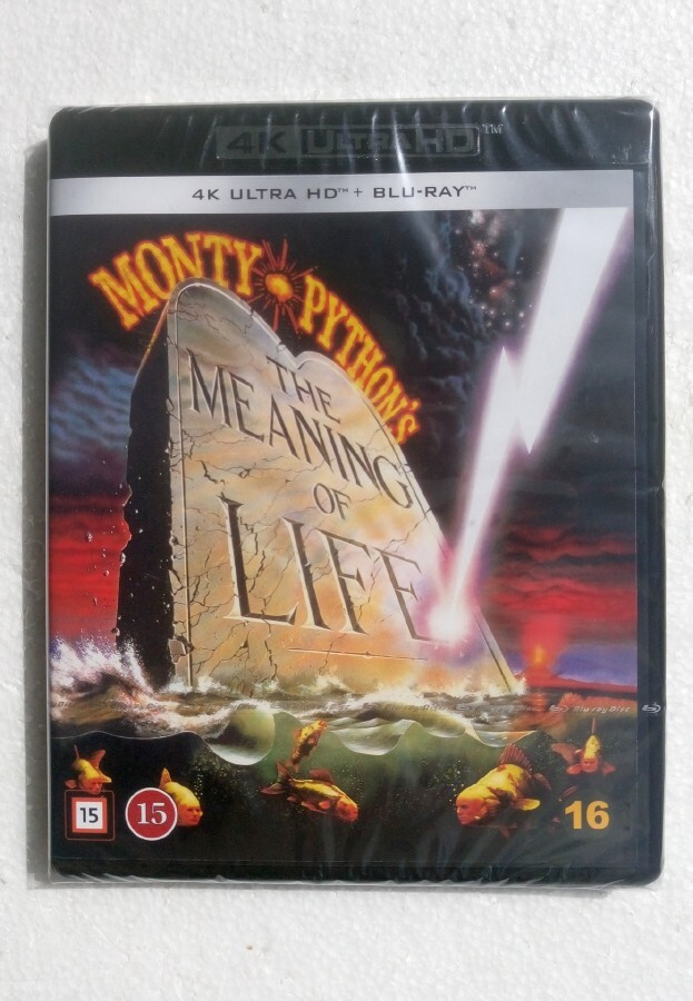 Monty Pythonin elämän tarkoitus 4K ja Bluray