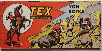 TEX seikkailu No 26 1956 (4. vsk)