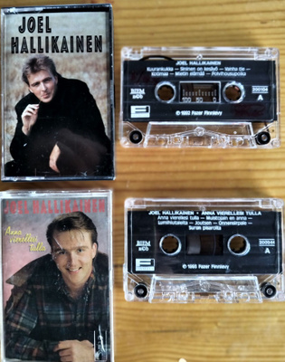 JOEL HALLIKAINEN-2 KPL KASETTEJA