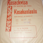 Kirjaksi sidottu nuottikokoelma 25-35 kpl ( SIS POSTIKULU ) - pikkukuva 5