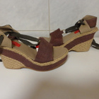 Uudet, ruskeat Björn Borg platform espadrillossandaalit,40 - pikkukuva 2