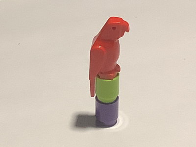 Lego Friends punainen papukaija