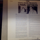 STEVE ALAN PRESENTS LINDA GUYMON :: VINYYLI  LP    US 1978 ! - pikkukuva 2
