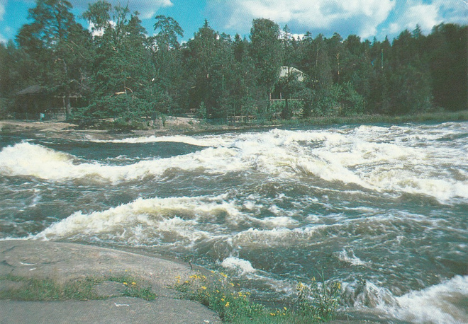 Postikortti, KOTKA, Langinkoski, erikoisleima