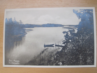 VANHA Postikortti Turku 1928