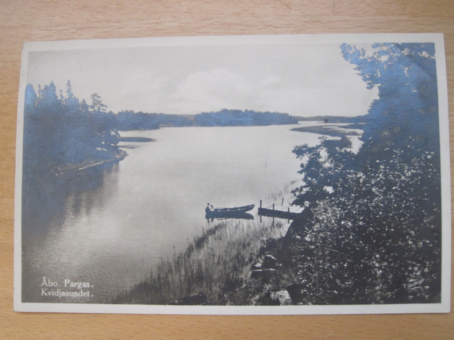 VANHA Postikortti Turku 1928