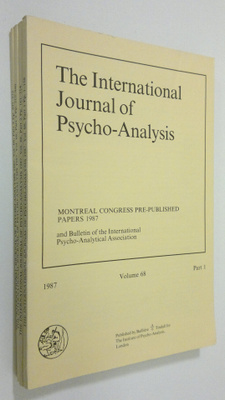 The International Journal of Psycho-Analysis - vol. 68, p...
