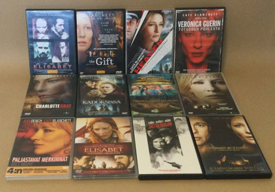 Cate Blanchett -leffoja 12 kpl DVD