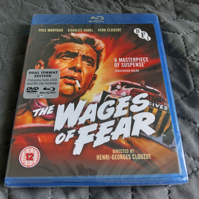 The Wages Of Fear Blu-Ray + DVD **muoveissa**