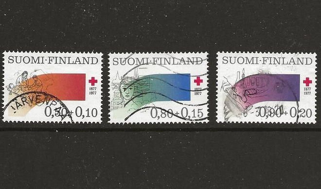 1977 PR-merkit, sarja leimattuna