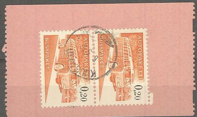 1963 autpak. 20p pari säilytyskuitilla