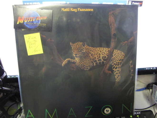 MATTI RAG PAANANEN - AMAZON FIN -90 RARE  M-/M- LP