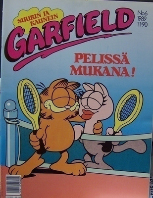Garfield lehti 6 / 1989 , lukematon