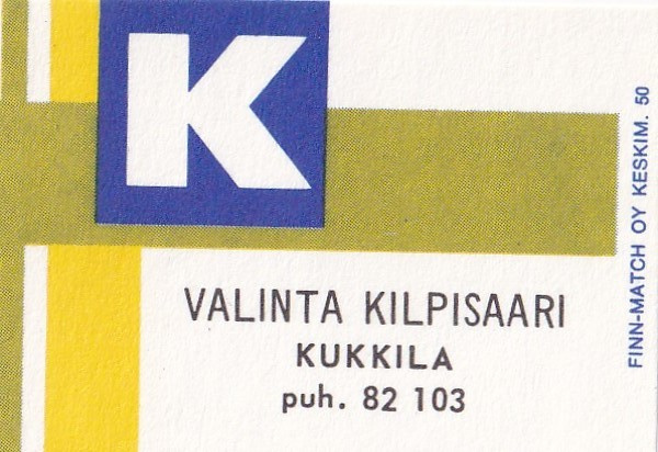 Kukkila, Valinta Kilpisaari   b520