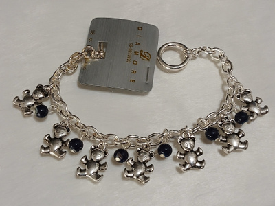 18 Ct Gold plated Kanadalainen karhu rannekoru Gold plated