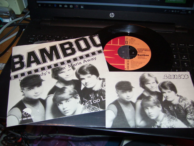7" single : Bamboo : Somebody's taken Maria Away