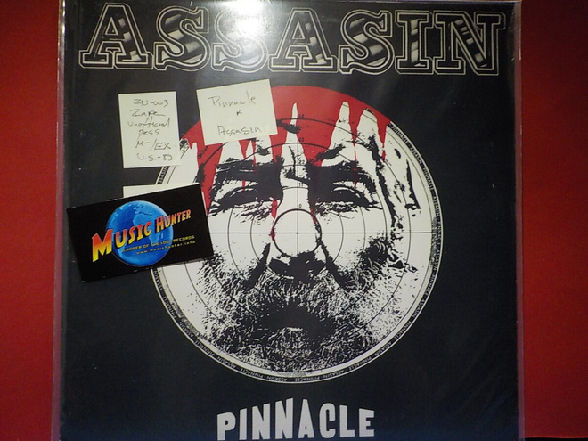 PINNACLE - ASSASIN - US1989 RARE UNOFFICIAL PRESS M-/EX LP
