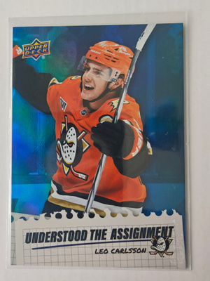 Leo Carlsson 2025-26 UD Extended Understood the Assignment