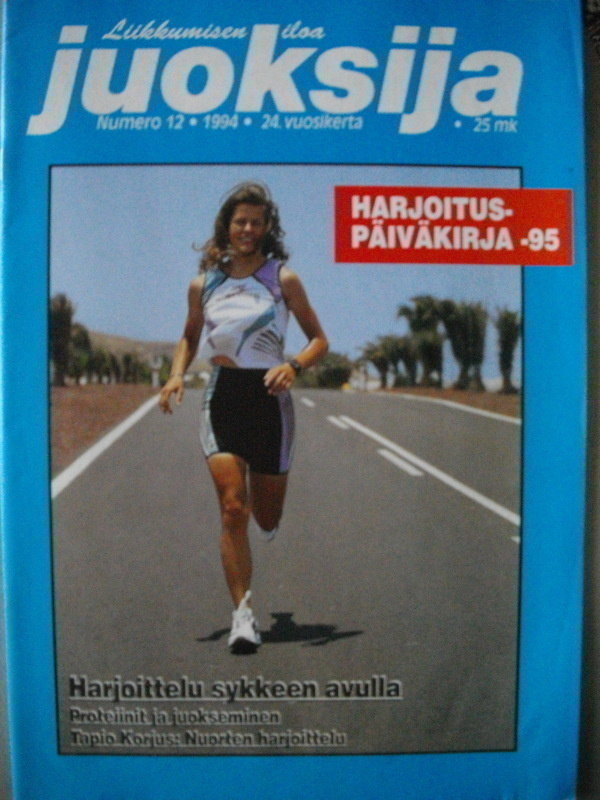 Juoksija lehti Nro 12/1994 (22.3)