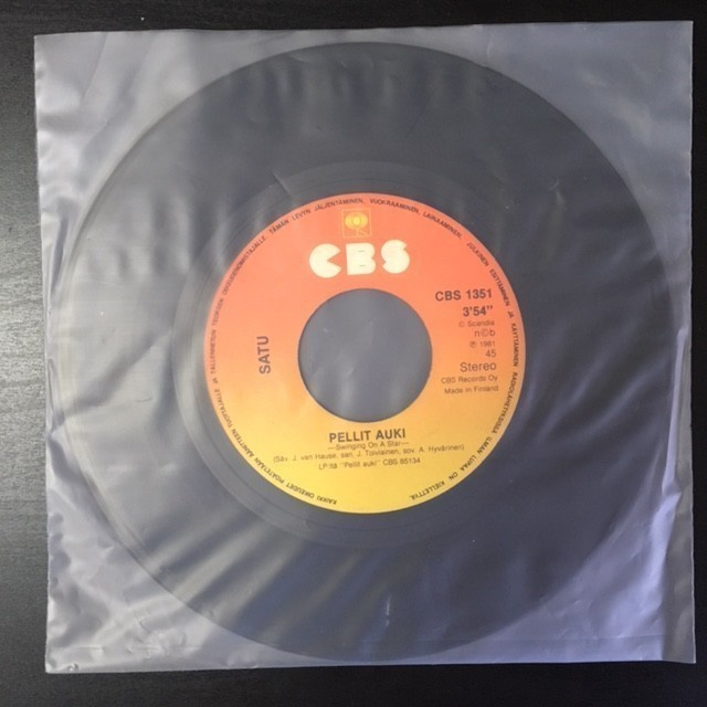 Satu Pentikäinen - Pellit auki / Niinkuin viime vuonna 7''