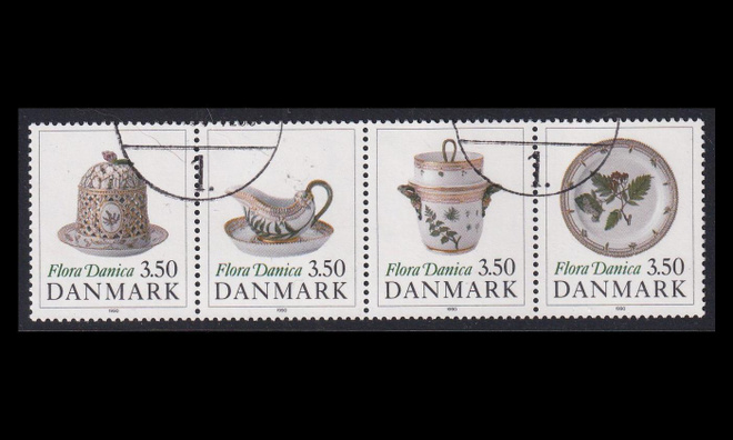 Tanska 977-80 o Flora Danica (1990)