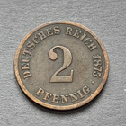 Deutsches Reich 2 pfennig 1875 C - pikkukuva 1