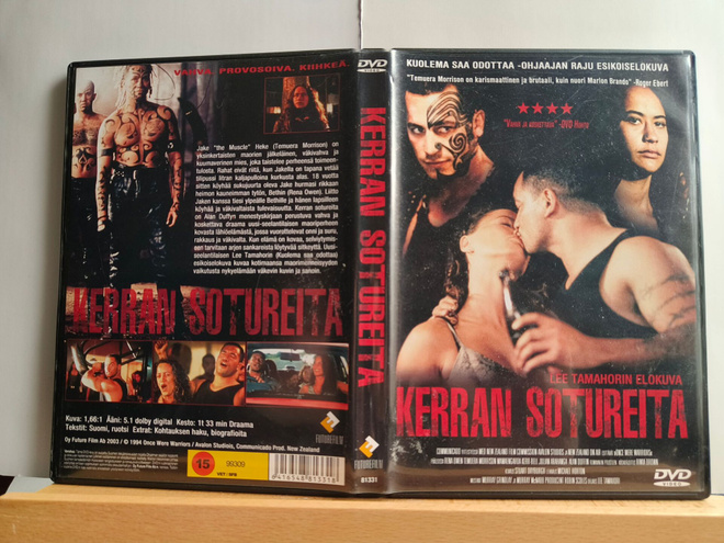 Kerran sotureita - Once were warriors, suomijulkaisu, R2