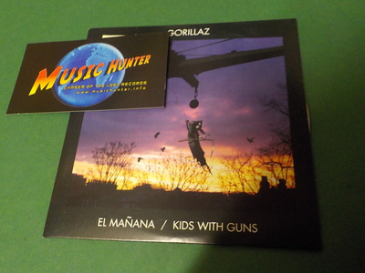 GORILLAZ - EL MANANA / KIDS WITH GUNS M-/M- CD SINGLE