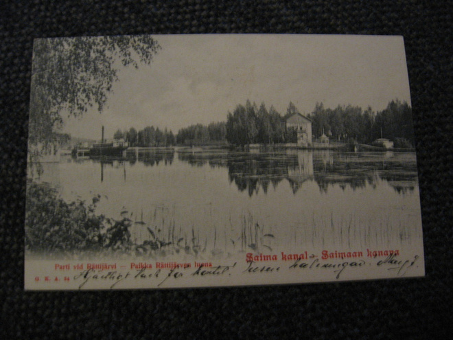 Paikka Rättijärven luona. Kulkenut v.?