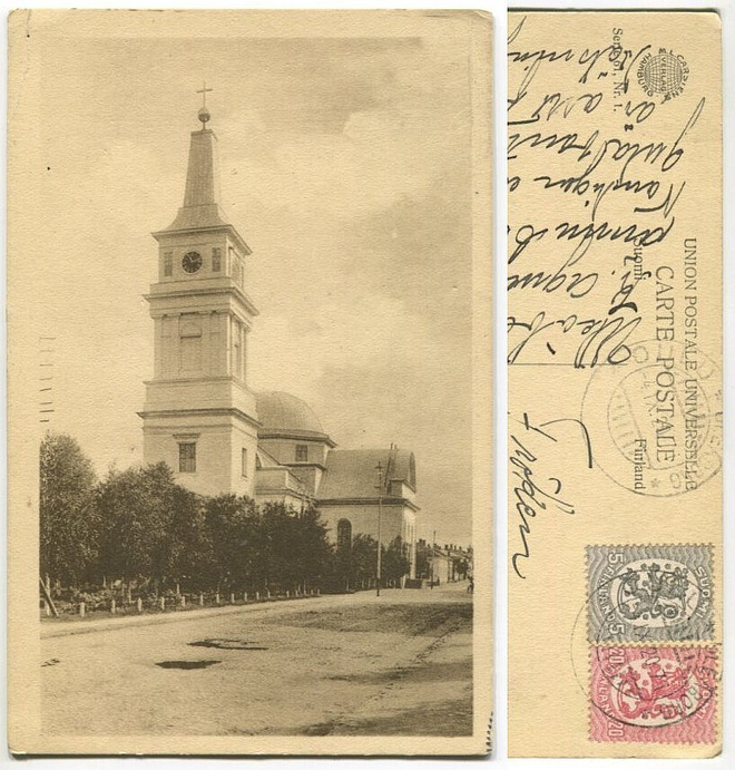 Oulu Tuomiokirkko, kulkenut 1920