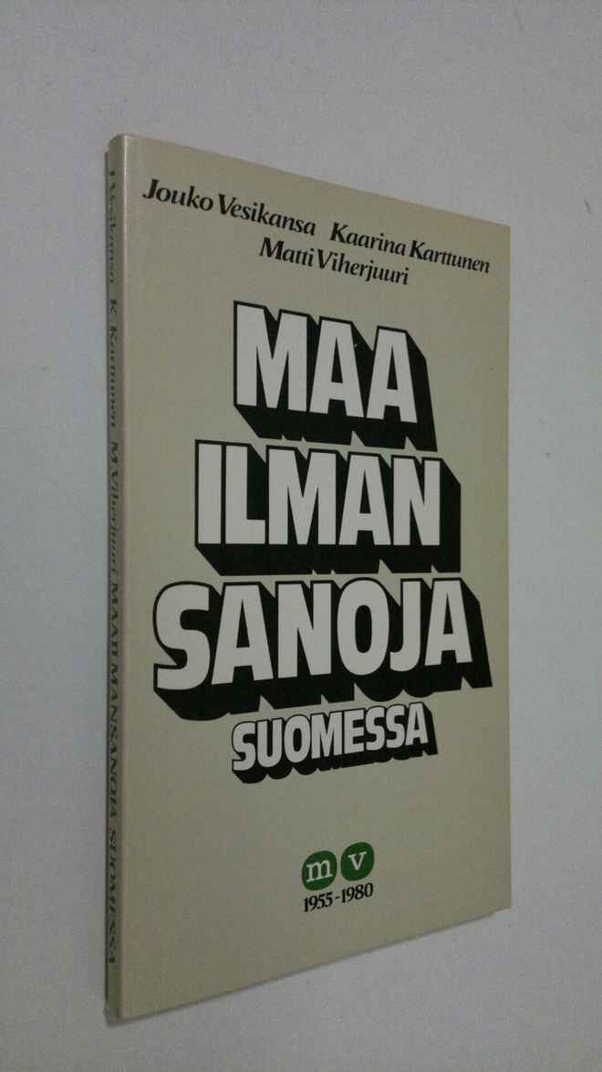 Jouko Vesikansa : Maailmansanoja Suomessa