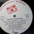 PRIVATE POSSESSION :: ARE YOU WIT IT :: VINYYLI MAXI 12"1986 - pikkukuva 3