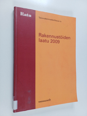 Tarja Mäki : Rakennustöiden laatu 2009